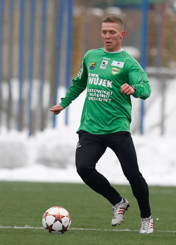 Football. Friendly Match. Rozwoj Katowice - Gornik II Zabrze. 28.01.2015