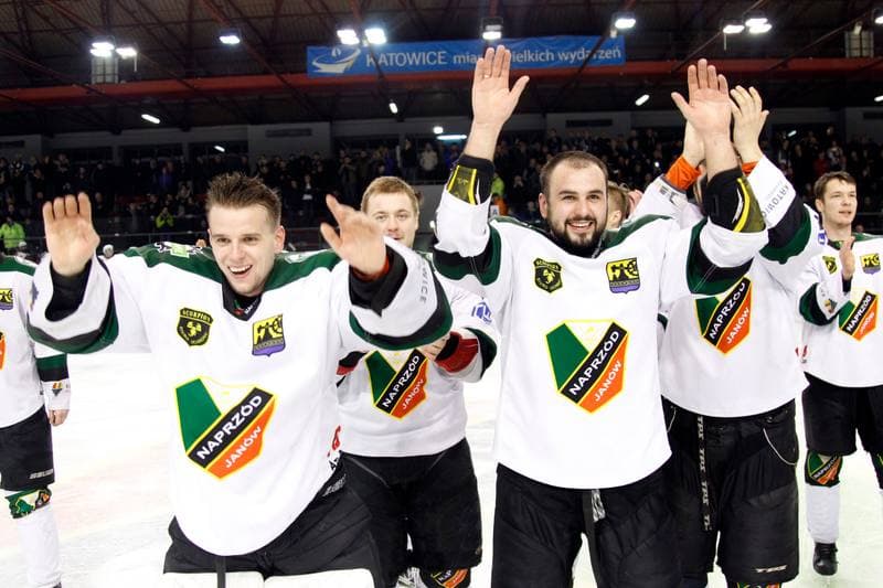 Ice Hockey. I Liga. Naprzod Janow - Zaglebie Sosnowiec. 12.03.2017