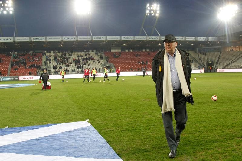 Football. Lotto Ekstraklasa. Cracovia Krakow - Zaglebie Lubin. 13.03.2017