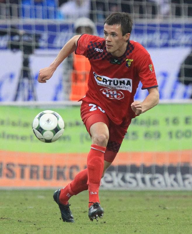 Football. Ekstraklasa. Odra Wodzislaw - Lech Poznan. 28.03.2010