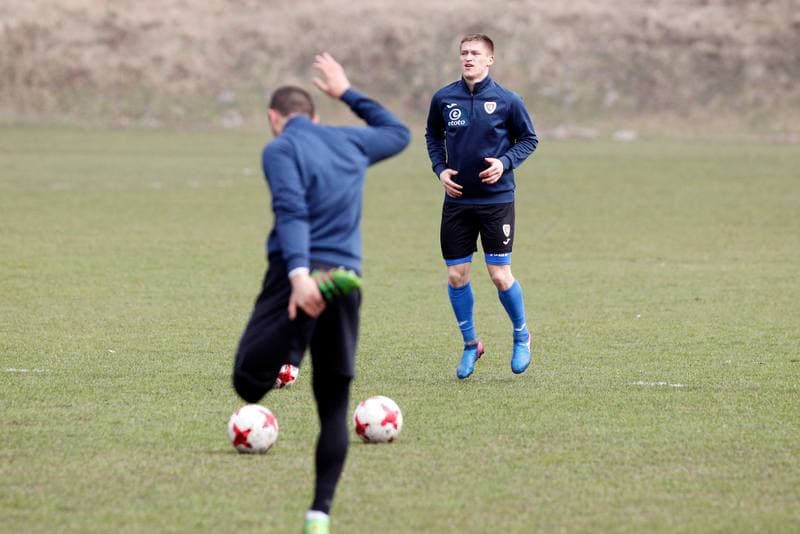 Football. Piast Gliwice. Training. 15.03.2017