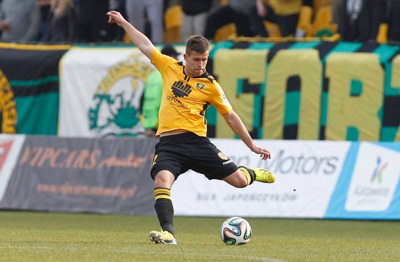 Football. I Liga. GKS Katowice - Bytovia Bytow. 11.04.2015