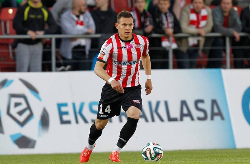Football. T-Mobile Ekstraklasa. Cracovia Krakow - GKS Belchatow. 10.05.2015