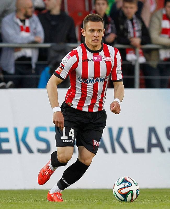 Football. T-Mobile Ekstraklasa. Cracovia Krakow - GKS Belchatow. 10.05.2015