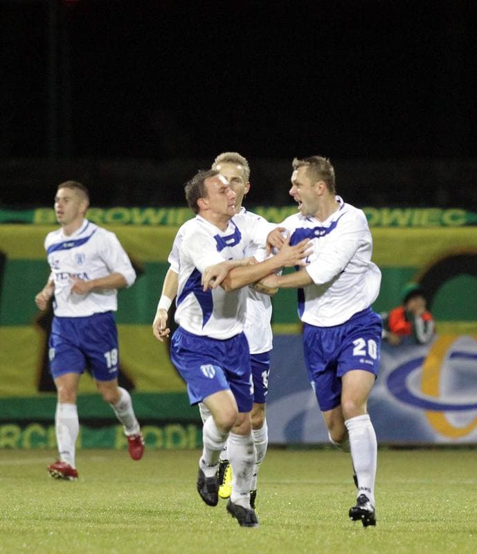 Football. I liga. GKS Katowice - Flota Swinoujscie. 14.11.2010