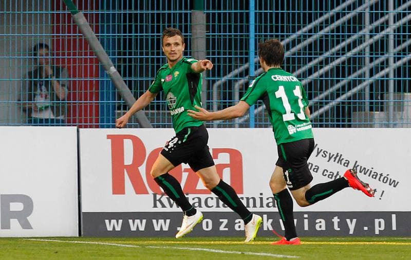 Football. T-Mobile Ekstraklasa. Piast Gliwice - Gornik Leczna. 07.11.2014