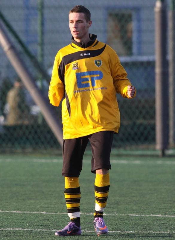 Football. Sparing. GKS Katowice - Hutnik Krakow. 09.02.2011