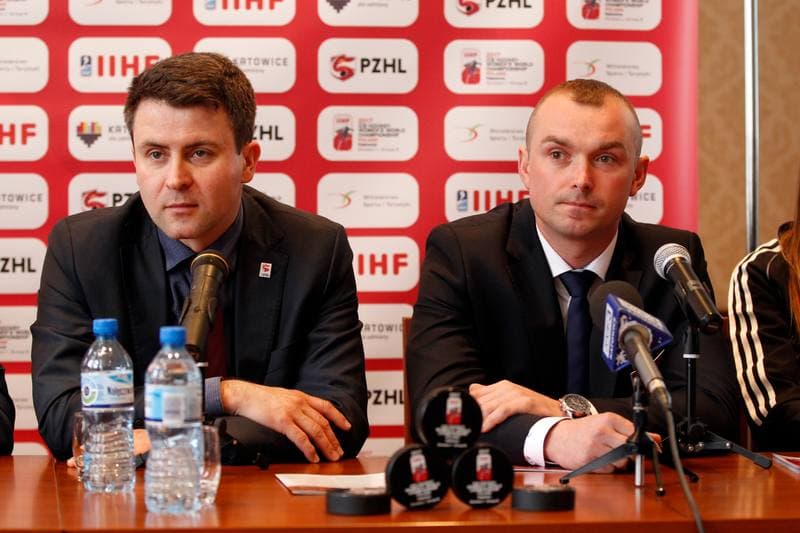 Ice Hockey. Women's Division 1B World Championship. Press Conference. 06.04.2017
