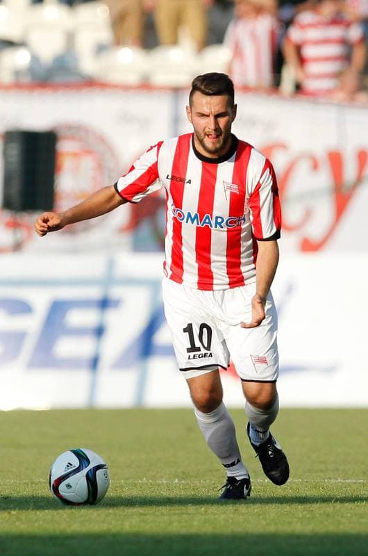 Football. T-Mobile Ekstraklasa. Cracovia Krakow - Piast Gliwice. 13.03.2015