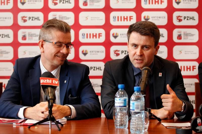 Ice Hockey. Women's Division 1B World Championship. Press Conference. 06.04.2017