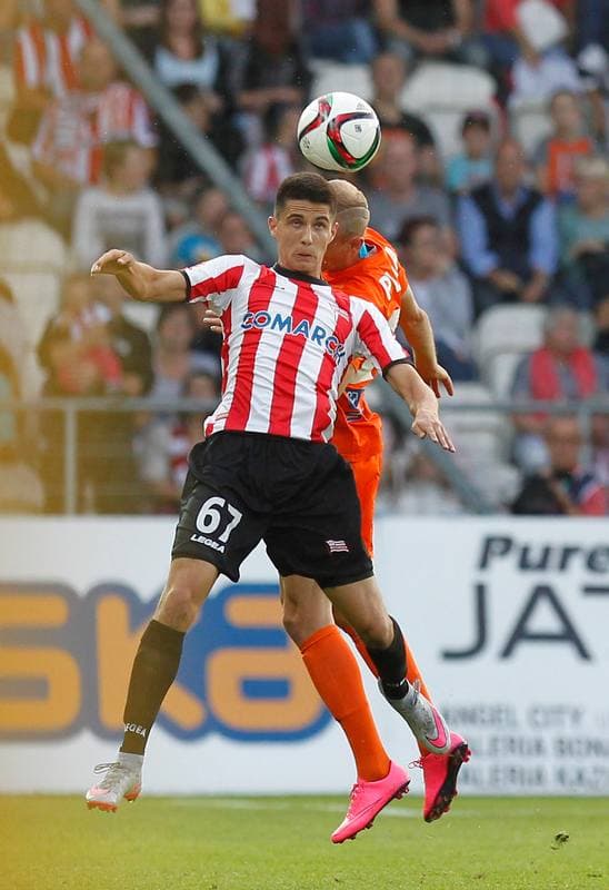 Football. PKO BP Ekstraklasa. Cracovia Krakow - Termalica Bruk Bet Nieciecza. 12.09.2015