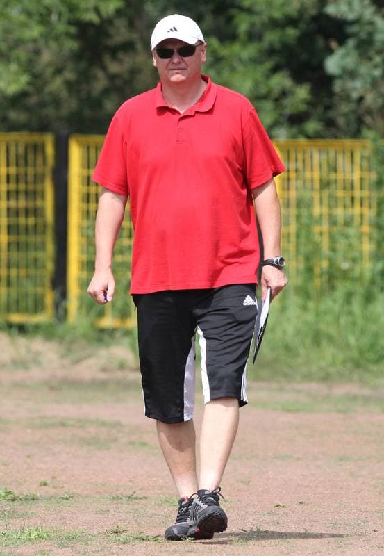 Football. Sparing. Widzew Lodz - Podbeskidzie Bielsko-Biala. 19.07.2011