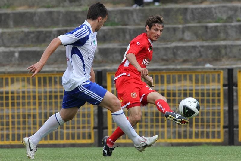 Football. Sparing. Widzew Lodz - Podbeskidzie Bielsko-Biala. 19.07.2011