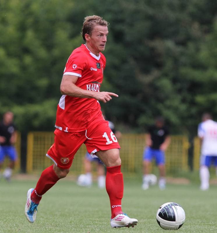 Football. Sparing. Widzew Lodz - Podbeskidzie Bielsko-Biala. 19.07.2011