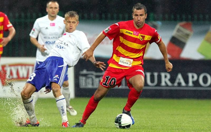 Football. T-Mobile Ekstraklasa. Podbeskidzie Bielsko-Biala - Jagiellonia Bialystok. 01.08.2011