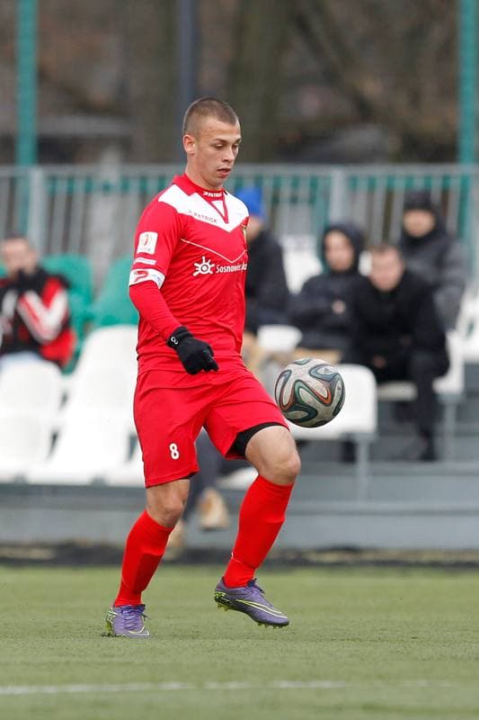 Football. Sparing. Zaglebie Sosnowiec - GKS Tychy. 27.01.2016