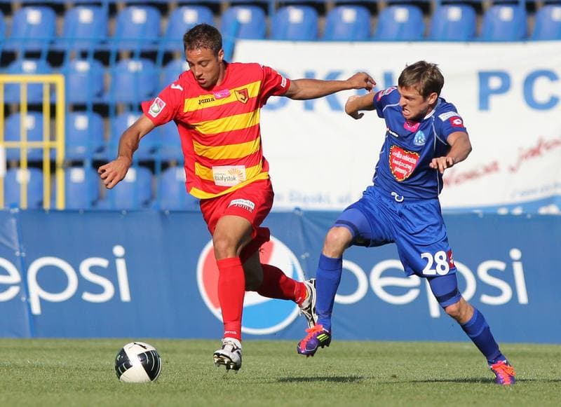 Football. T-Mobile Ekstraklasa. Ruch Chorzow - Jagiellonia Bialystok. 28.08.2011