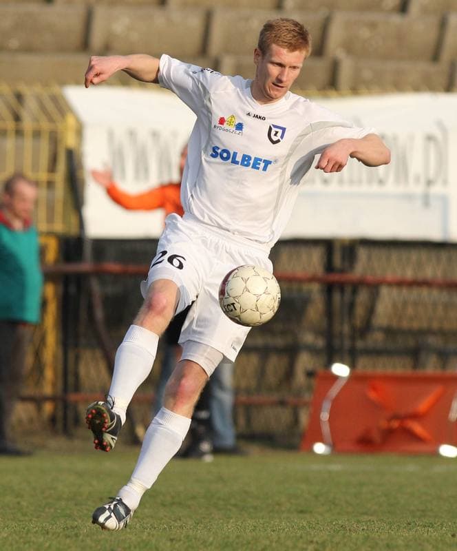 Football. Bytom I liga. Ruch Radzionkow - Zawisza Bydgoszcz. 24.03.2012