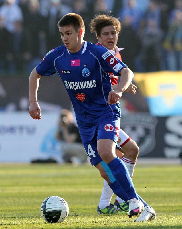 Football. T-Mobile Ekstraklasa. Ruch Chorzow - Wisla Krakow. 25.03.2012