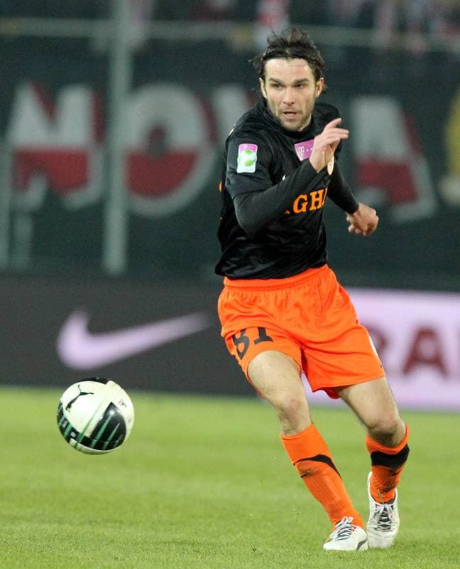 Football. T-Mobile Ekstraklasa. Cracovia Krakow - Zaglebie Lubin. 02.03.2012