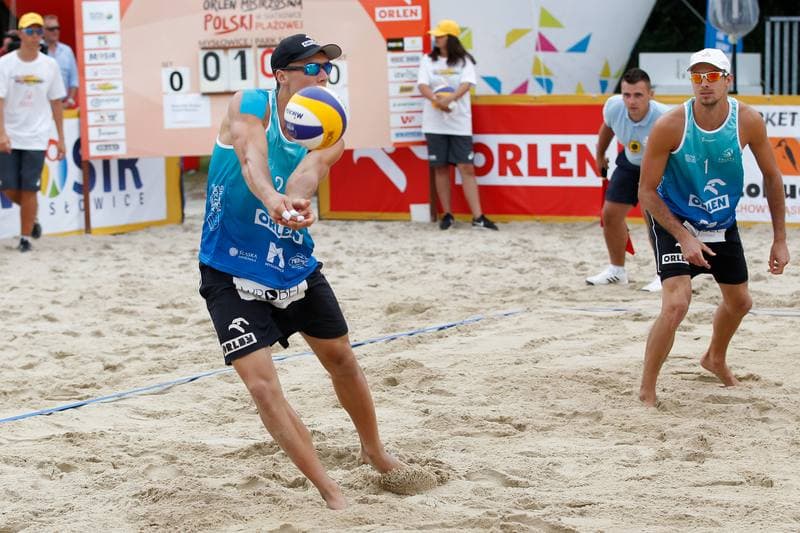 Beach Volleyball. Orlen Mistrzostwa Polski. Maciej Rudol - Michal Chwieduk. 13.08.2017