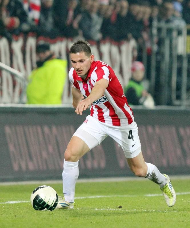Football. T-Mobile Ekstraklasa. Cracovia Krakow - Zaglebie Lubin. 02.03.2012