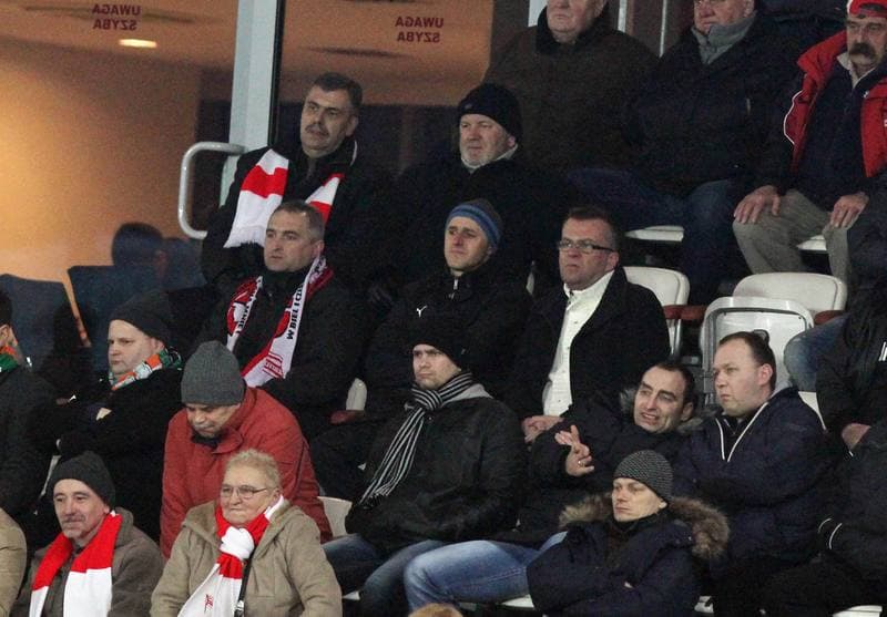 Football. T-Mobile Ekstraklasa. Cracovia Krakow - Zaglebie Lubin. 02.03.2012