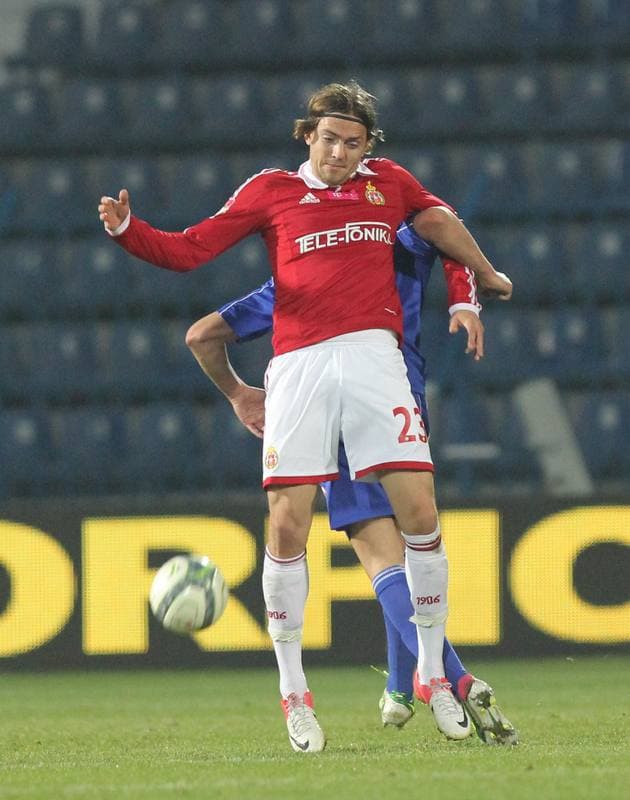 Football. T-Mobile Ekstraklasa. Ruch Chorzow - Wisla Krakow. 25.03.2012