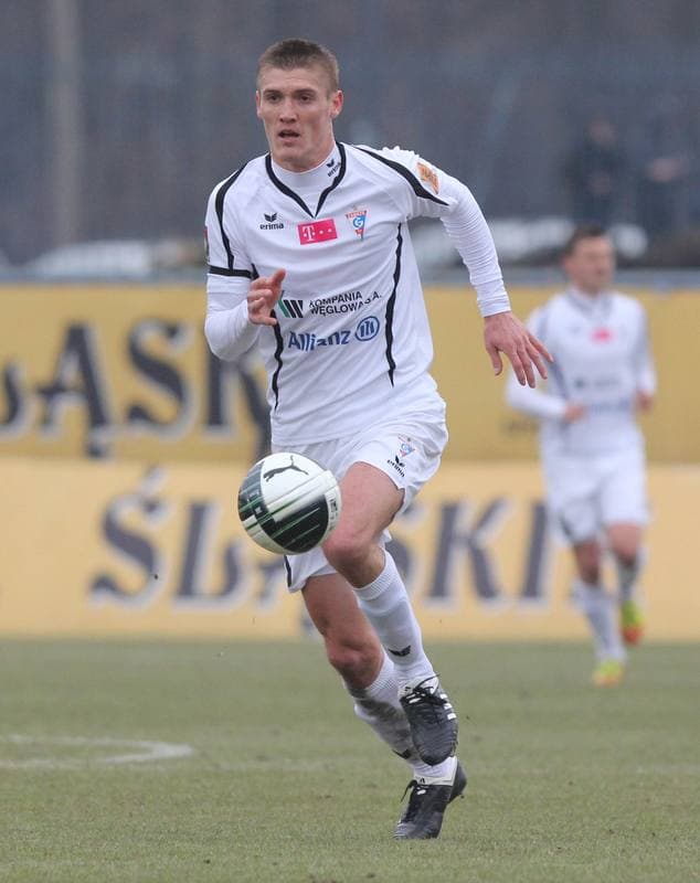 Football. T-Mobile Ekstraklasa. Gornik Zabrze - Lechia Gdansk. 10.03.2012