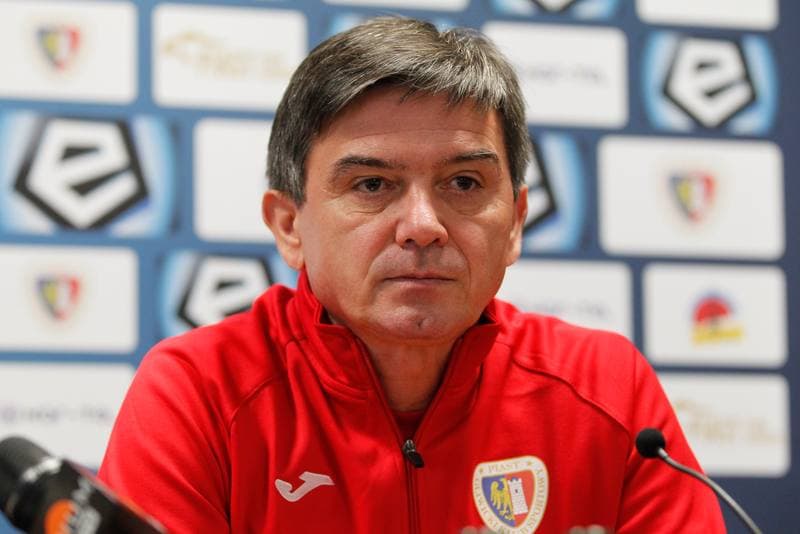 Football. Piast Gliwice. Press Conference. 20.09.2017