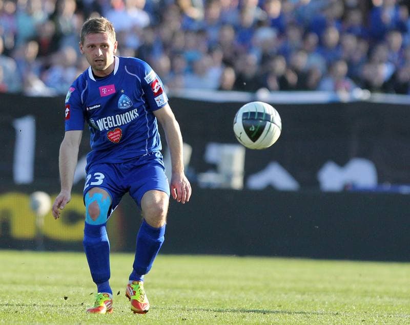 Football. T-Mobile Ekstraklasa. Ruch Chorzow - Wisla Krakow. 25.03.2012