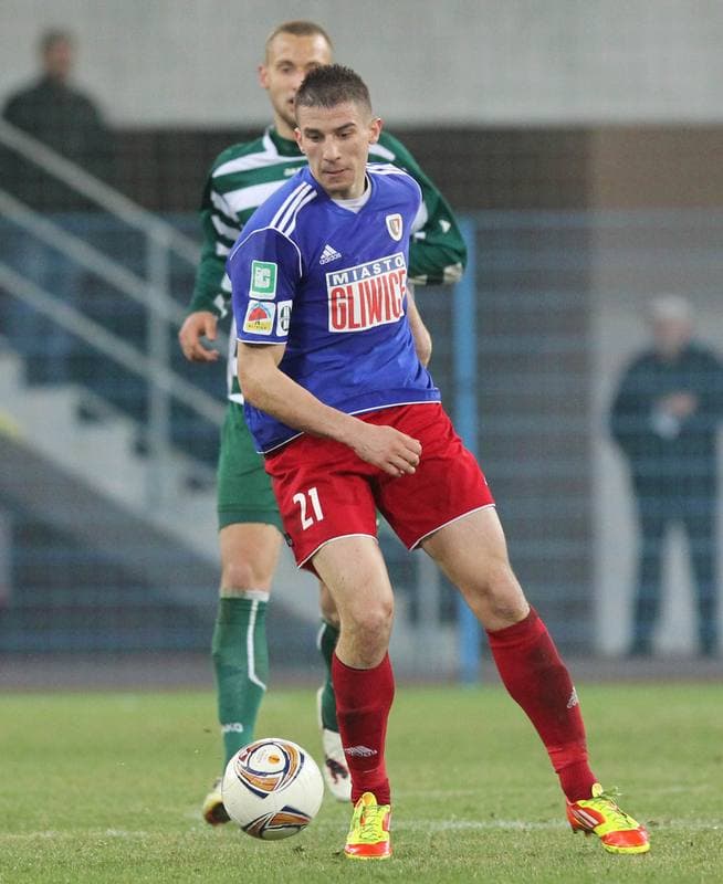 Football. I liga. Piast Gliwice - KS Polkowice. 30.03.2012