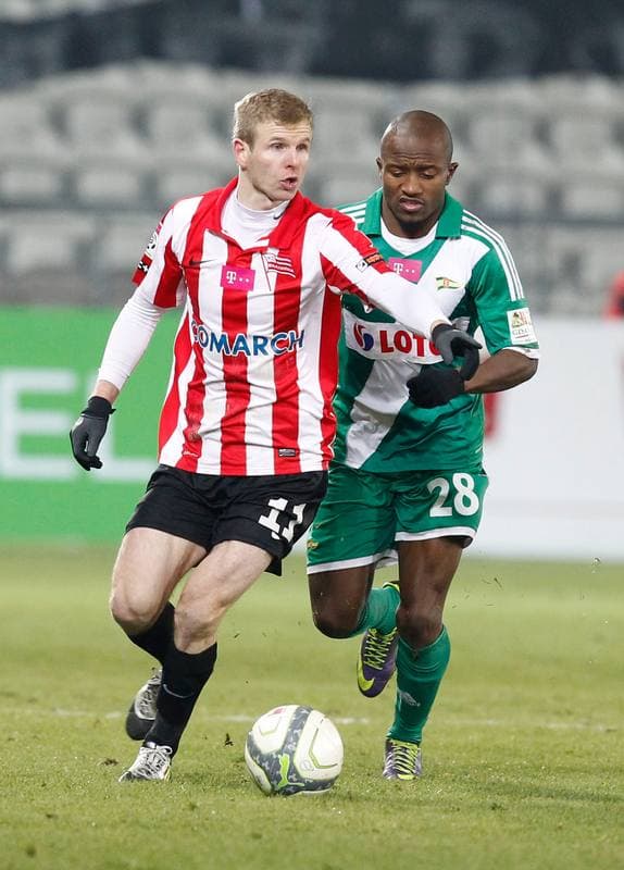 Football. T-Mobile Ekstraklasa. Cracovia Krakow - Lechia Gdansk. 04.12.2013