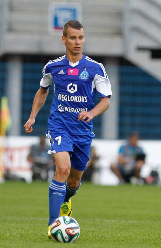 Football. T-Mobile Ekstraklasa. Ruch Chorzow - Gornik Leczna. 27.07.2014