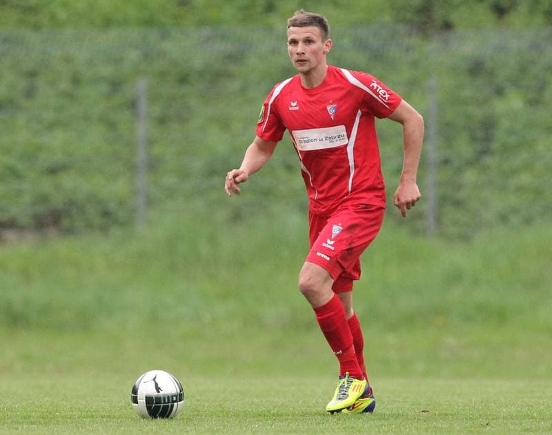 Football. Sparing. Slavia Ruda Slaska - Gornik Zabrze. 12.05.2012