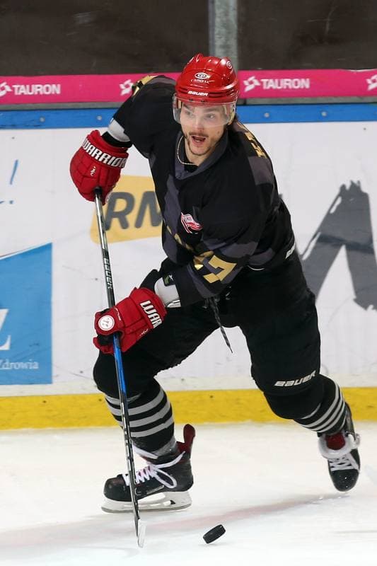 Ice Hockey. Polska Hokej Liga. SMS PZHL Katowice - Comarch Cracovia Krakow. 15.10.2017