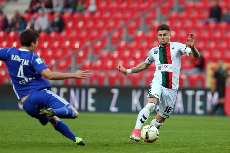 Football. Nice I Liga. GKS Tychy - Pogon Siedlce. 30.09.2017
