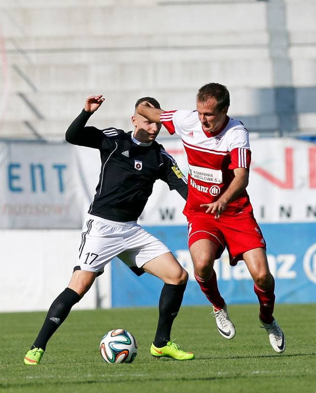 Football. Friendly Match. Gornik Zabrze - MFK Ruzomberok. 10.10.2014