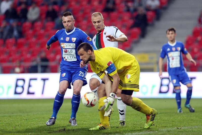 Football. Nice I Liga. GKS Tychy - Pogon Siedlce. 30.09.2017