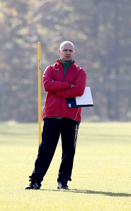 Football. GKS Katowice. Training. 29.10.2014