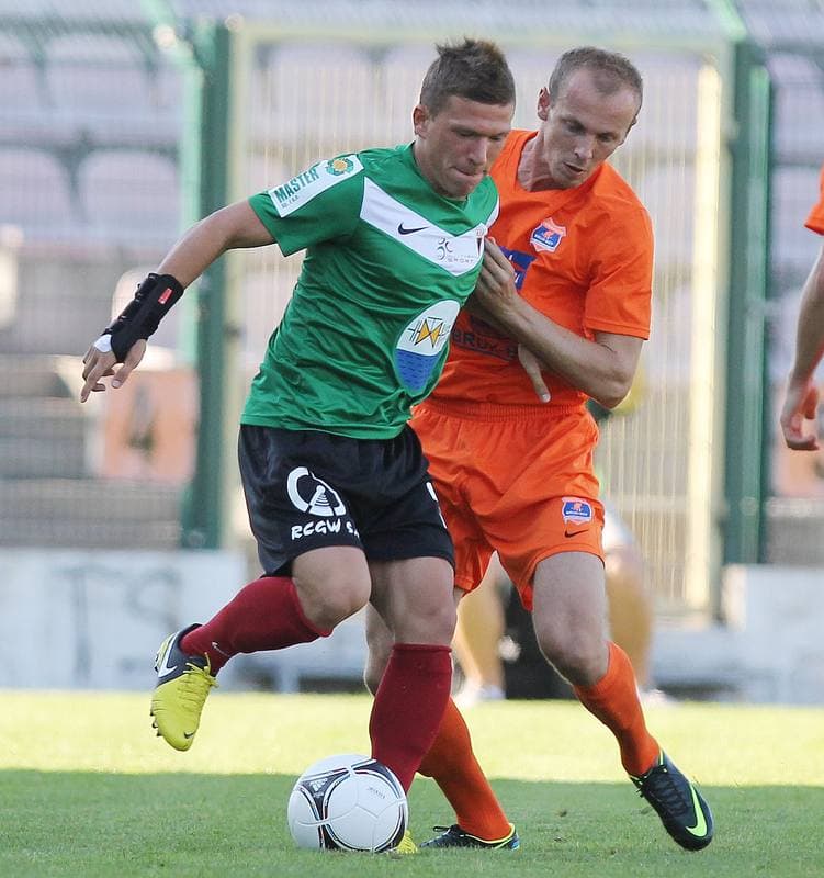 Football. I liga. GKS Tychy - Termalica Bruk-Bet Nieciecza. 19.08.2012