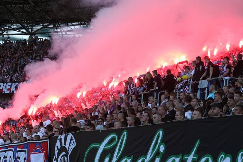 Football. Lotto Ekstraklasa. Gornik Zabrze - Piast Gliwice. 01.10.2017