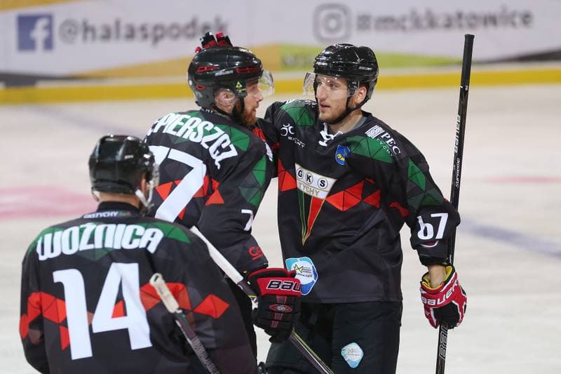Ice Hockey. Polska Hokej Liga. SMS PZHL Katowice - GKS Tychy. 03.10.2017