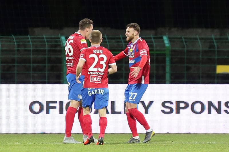 Football. Fortuna I Liga. GKS Katowice - Rakow Czestochowa. 09.03.2019
