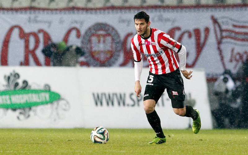 Football. T-Mobile Ekstraklasa. Cracovia Krakow - Piast Gliwice. 13.03.2015