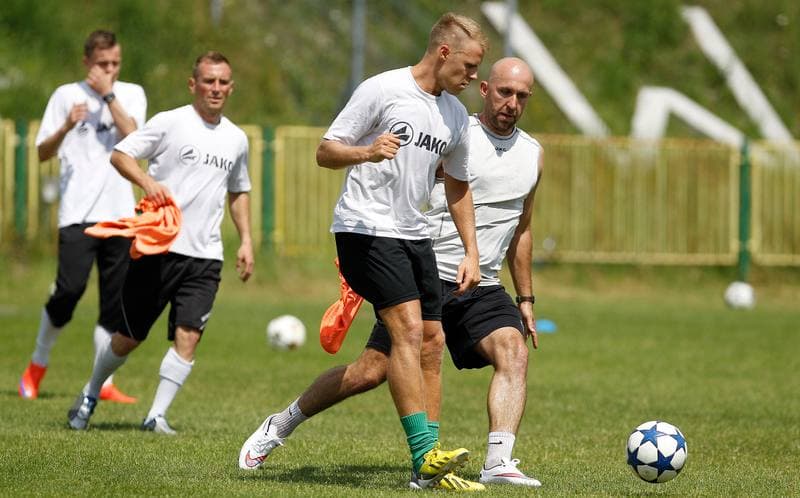 Football. Rozwoj Katowice. Training. 02.07.2015