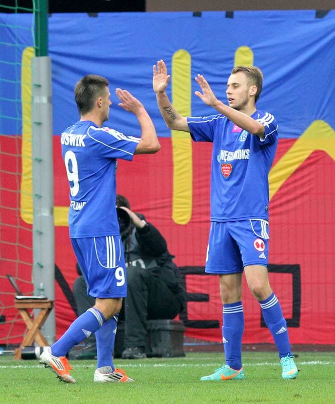 Football. T-Mobile Ekstraklasa. Piast Gliwice - Ruch Chorzow. 03.11.2012
