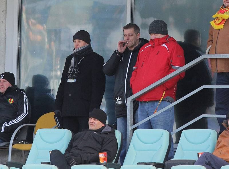 Football. T-mobile Ekstraklasa. Korona Kielce - Ruch Chorzow. 16.03.2013