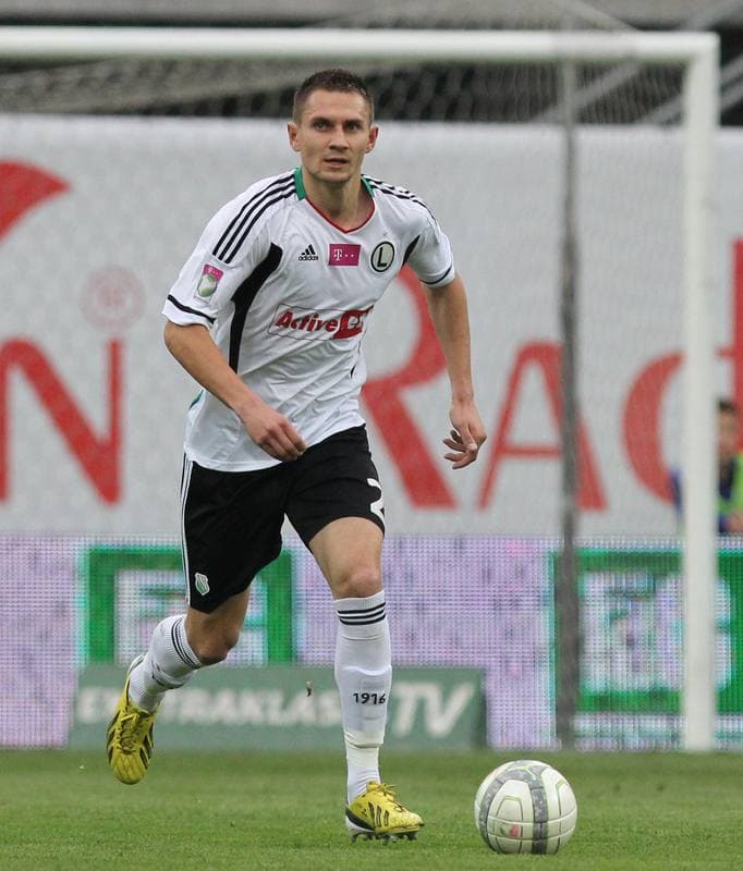 Football. T-Mobile Ekstraklasa. Piast Gliwice - Legia Warsaw. 27.04.2013