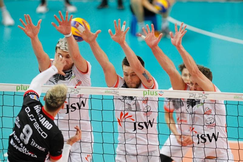 Volleyball. PlusLiga. Jastrzebski Wegiel - Asseco Resovia Rzeszow. 21.10.2017